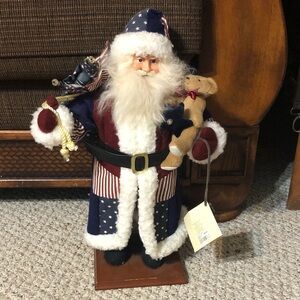 At. Nicholas Square , Jolly Old St. Liberty Santa